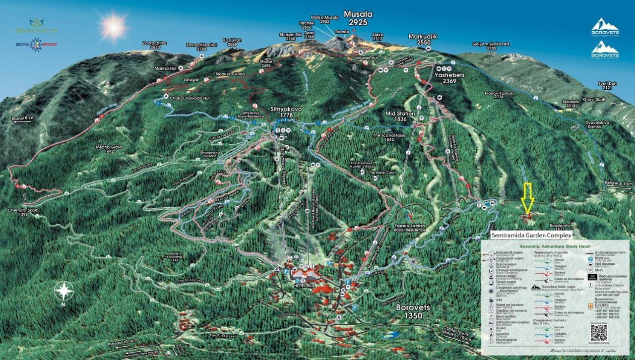 Borovets Semiramida A16 Exterior foto