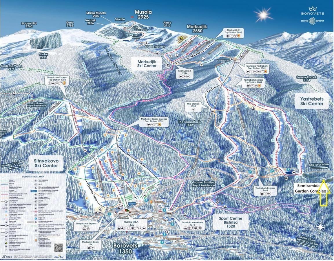 Borovets Semiramida A16 Exterior foto